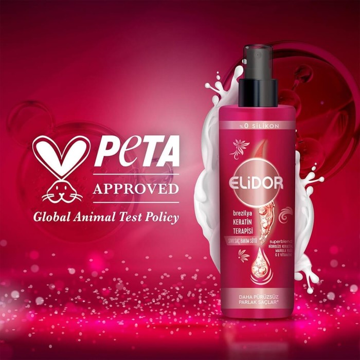 Elidor Brezilya Keratin Terapisi Sıvı Saç Bakım Sütü 200 Ml - 7