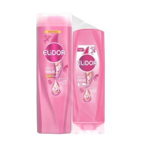 Elidor - Elidor Güçlü ve Parlak Şampuan 400 Ml + Saç Kremi 200 Ml Set