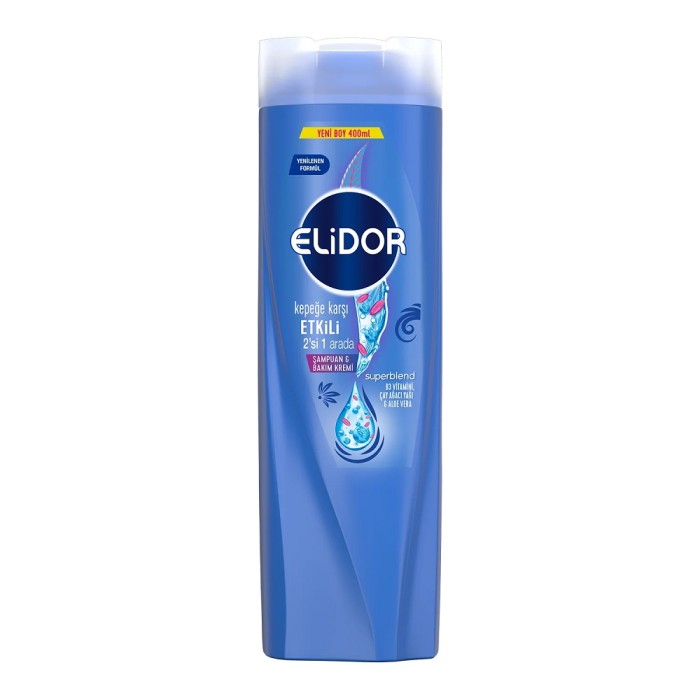 Elidor Kepeğe Karşı Etkili 2in 1 Şampuan 400 Ml - 1