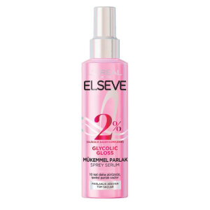 Elseve Glycolic Gloss Sprey Saç Serumu 150 Ml - Loreal Paris Elseve
