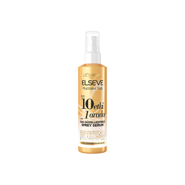 Elseve Mucizevi Yağ 10 Etki 1 Arada Saç Güzelleştirici Sprey Serum 150 Ml - 1