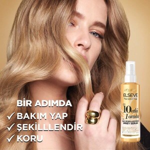 Elseve Mucizevi Yağ 10 Etki 1 Arada Saç Güzelleştirici Sprey Serum 150 Ml - 3