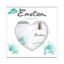 Emotion - Emotion Aqua Kiss Kadın Parfüm Edt 50 Ml + Deodorant 150 Ml Set