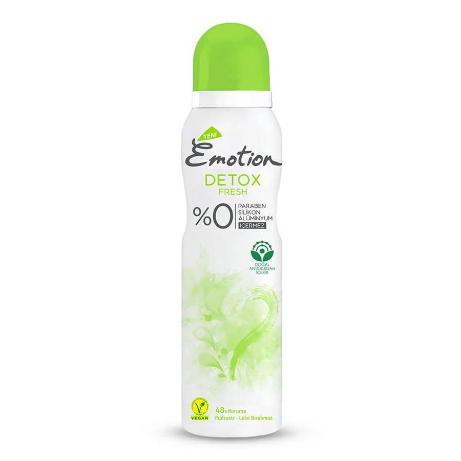 Emotion Detox Fresh Kadın Deodorant 150 Ml Kağan Parfümeri