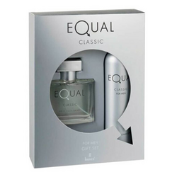 Hunca - Equal for Men Classic Erkek Parfüm Edt 75 Ml + Deodorant 150 Ml Set
