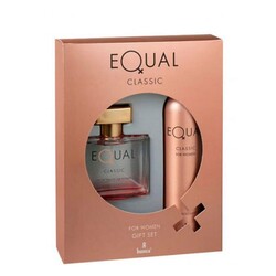 Hunca - Equal for Women Classic Kadın Parfüm Edt 75 Ml + Deodorant 150 Ml Set