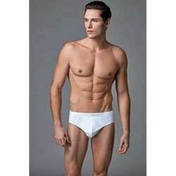 Eros - Eros Ers034 Erkek Slip 2'li Beyaz S