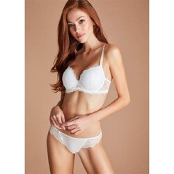 Eros Ersk812 Linda Badem Yarı Sütyen Ekru - Eros