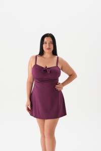 Eros Mayo 4056My Elbise Mayo Bordo - Eros Mayo