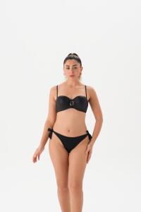 Eros Mayo 4140Bk Straplez Bikini Takımı Siyah - 1