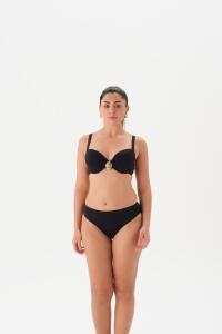 Eros Mayo 4158Bk Balenlı Bikini Takımı Siyah - 