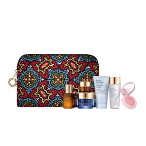 Estee Lauder Desenli Çanta + 6'lı Set - 