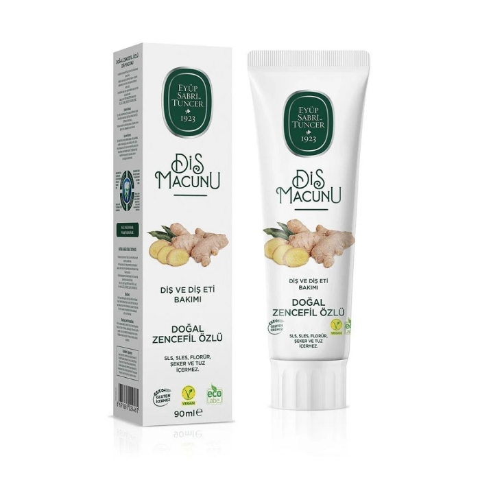 Eyüp Sabri Tuncer Doğal Zencefil Özlü Diş Macunu 90 Ml - 1