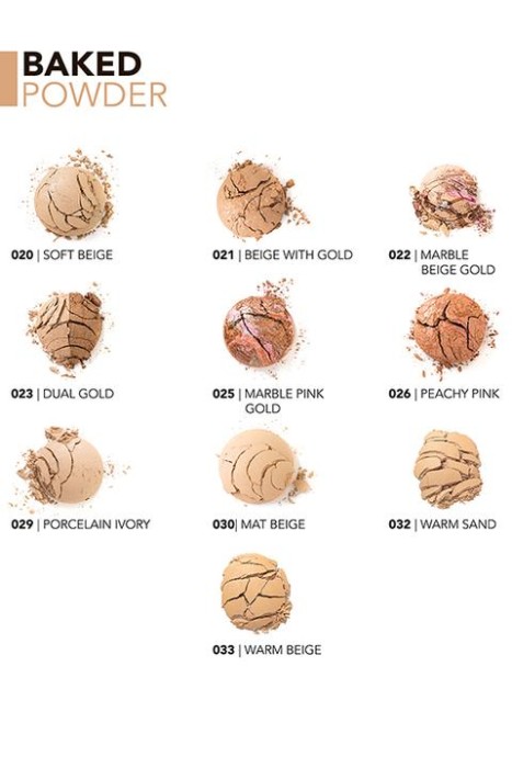 Flormar Baked Pudra 030 Mat Beige - 5