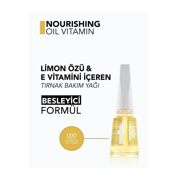 Flormar Besleyici ve Güçlendirici Tırnak Bakım Yağı - 3