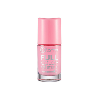 Flormar Full Color Nail Enamel Oje FC03 Buble Gum - 1