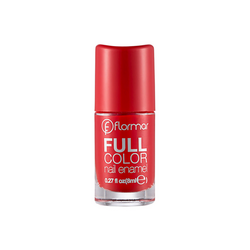 Flormar Full Color Nail Enamel Oje FC08 Optimistic Red - Flormar