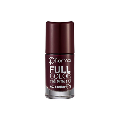 Flormar Full Color Nail Enamel Oje FC40 Royal Maroon - 1