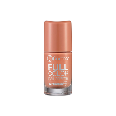 Flormar Full Color Nail Enamel Oje FC45 Peach Sparkler - 1