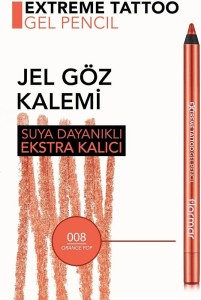 Flormar Gel Extreme Tattoo Pen 08 Orange Pop - 4