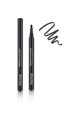 Flormar Graphic Eyeliner Göz Kalemi Siyah - 1