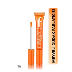 Flormar Juicy Lip Gloss 002 Orange - 2