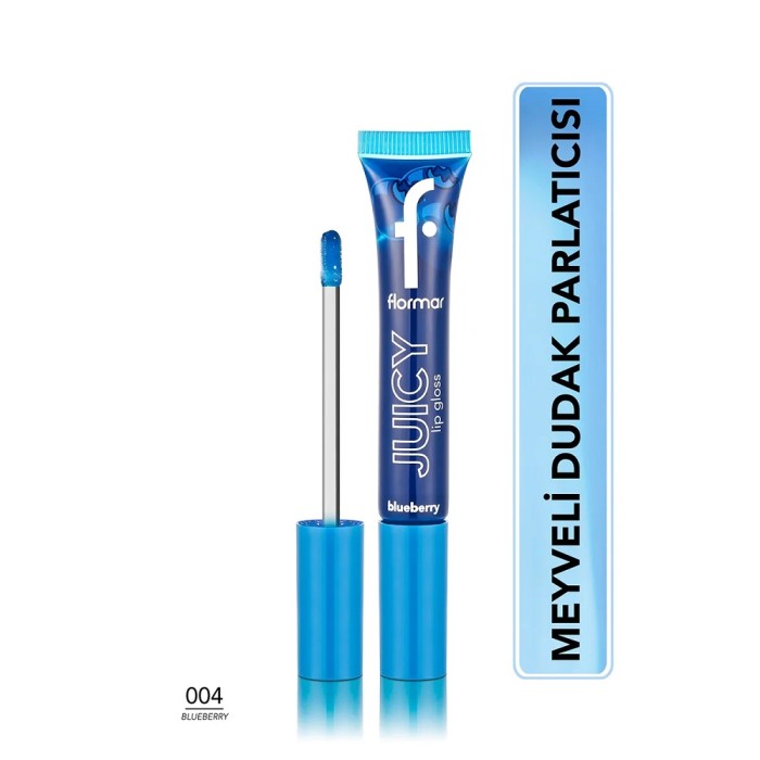 Flormar Juicy Lip Gloss 004 Blueberry - 2