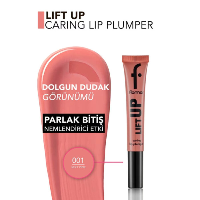 Flormar Lift Up Caring Lip Plumper 001 - 3
