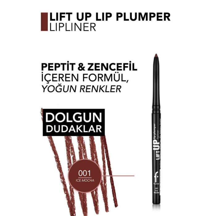 Flormar Lift Up Caring Lip Plumper Lipliner 001 - 4
