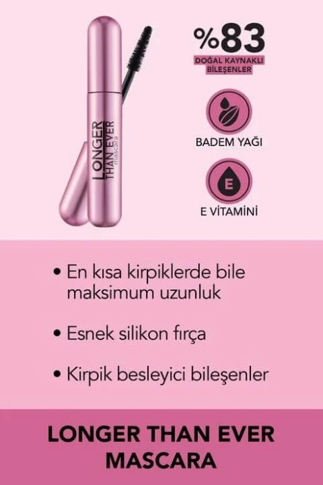 Flormar Longer Than Ever Mascara - 5