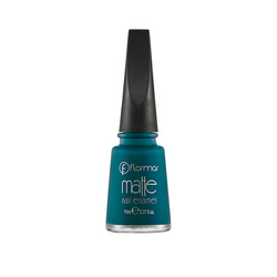 Flormar - Flormar Matte Nail Enamel Oje M06 Elegant Green