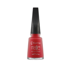 Flormar Matte Nail Enamel Oje M07 Volcanıc Red - Flormar