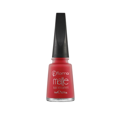 Flormar Matte Nail Enamel Oje M07 Volcanıc Red - 1