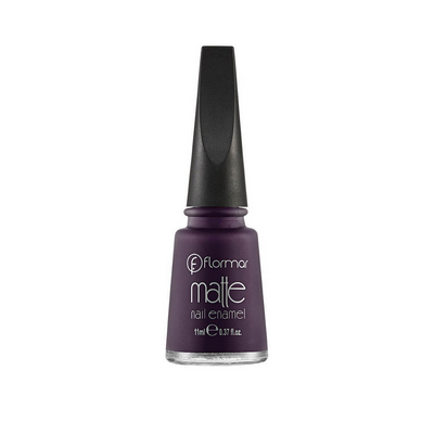 Flormar Matte Nail Enamel Oje M11 Pure Purple - 1
