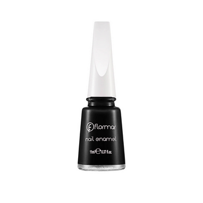 Flormar Nail Enamel Oje 313 Black Minimalism - 1