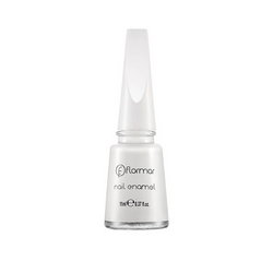 Flormar Nail Enamel Oje 400 Bright White - Flormar