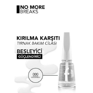 Flormar No More Breaks Besleyici & Kırılma Karşıtı Tırnak Cilası - 3