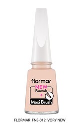 Flormar - Flormar Oje Nail Enamel 012 Ivory New