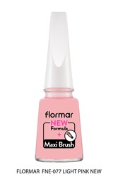 Flormar Oje Nail Enamel 077 Light Pink New 