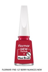 Flormar Oje Nail Enamel 127 Berry Nuances New 