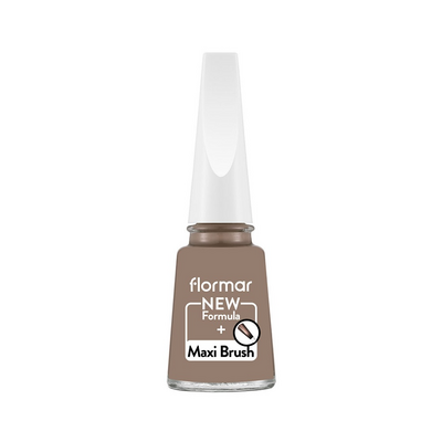 Flormar Oje Nail Enamel 508 Minky Brown - 1