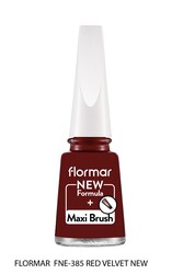 Flormar Oje Pearly PL385 Red Velvet New 