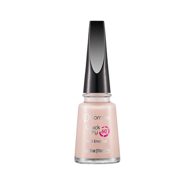 Flormar Quick Dry Nail Enamel Oje QD11 Vanilla ice Cream - 1