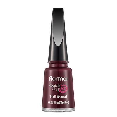 Flormar Quick Dry Nail Enamel Oje QD29 Mahogany - 1