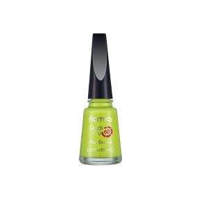 Flormar Quick Dry Nail Enamel Oje QD43 Green First - Flormar