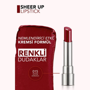 Flormar Sheer Up Lipstick 015 - 3
