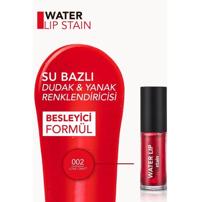 Flormar Su Bazlı Dudak Renklendiricisi 002 Love Craft 6.4 Ml - 4