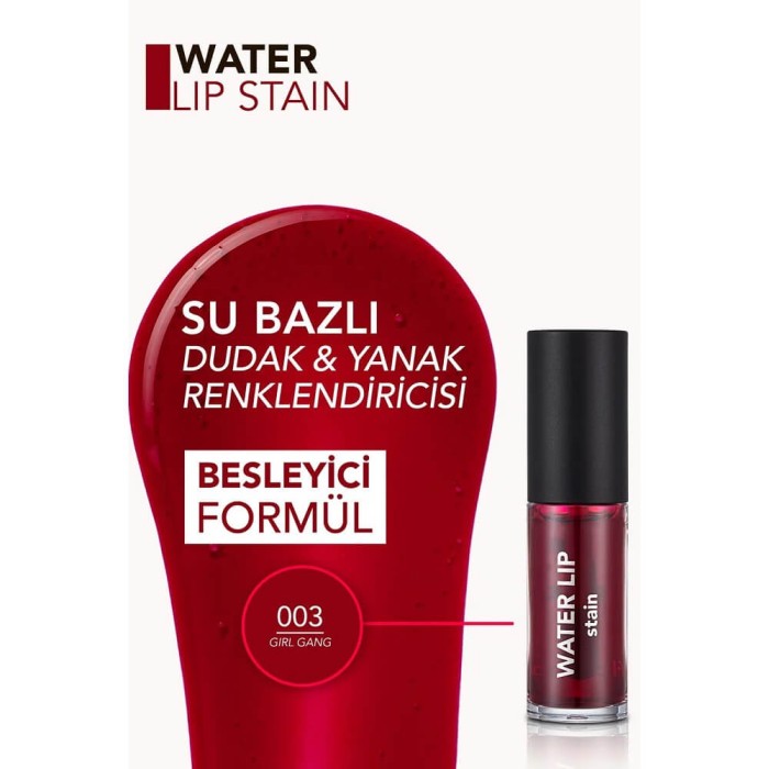 Flormar Su Bazlı Dudak Renklendiricisi 003 Girl Gang 6.4 Ml - 4