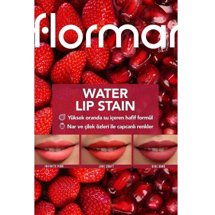 Flormar Su Bazlı Dudak Renklendiricisi 003 Girl Gang 6.4 Ml - 8