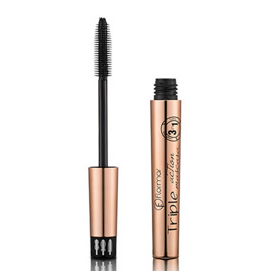 Flormar Triple Action Mascara Black Kağan Parfümeri
